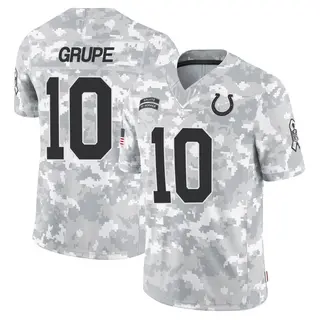 Indianapolis Colts Men's Blake Grupe Limited 2024 Salute to Service Jersey - Arctic Camo