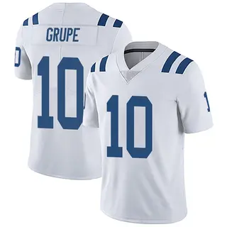 Indianapolis Colts Men's Blake Grupe Limited Vapor Untouchable Jersey - White