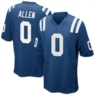 Indianapolis Colts Men's CJ Allen Game Team Color Jersey - Royal Blue
