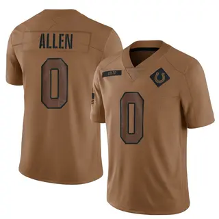 Indianapolis Colts Men's CJ Allen Limited 2023 Salute To Service Jersey - Brown