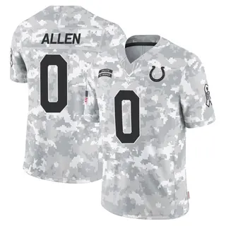 Indianapolis Colts Men's CJ Allen Limited 2024 Salute to Service Jersey - Arctic Camo