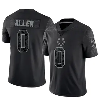 Indianapolis Colts Men's CJ Allen Limited Reflective Jersey - Black