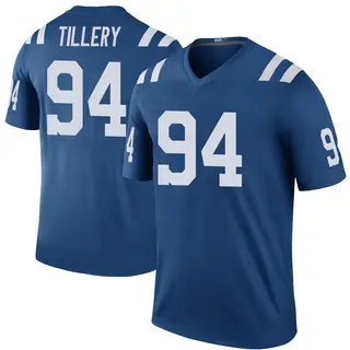 Indianapolis Colts Men's Jerry Tillery Legend Color Rush Jersey - Royal