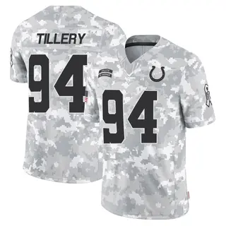 Indianapolis Colts Men's Jerry Tillery Limited 2024 Salute to Service Jersey - Arctic Camo
