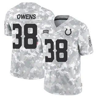 Indianapolis Colts Men's Jonathan Owens Limited 2024 Salute to Service Jersey - Arctic Camo