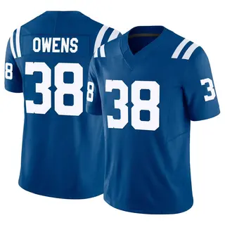 Indianapolis Colts Men's Jonathan Owens Limited Vapor F.U.S.E. Jersey - Royal