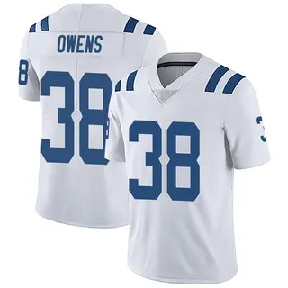 Indianapolis Colts Men's Jonathan Owens Limited Vapor Untouchable Jersey - White