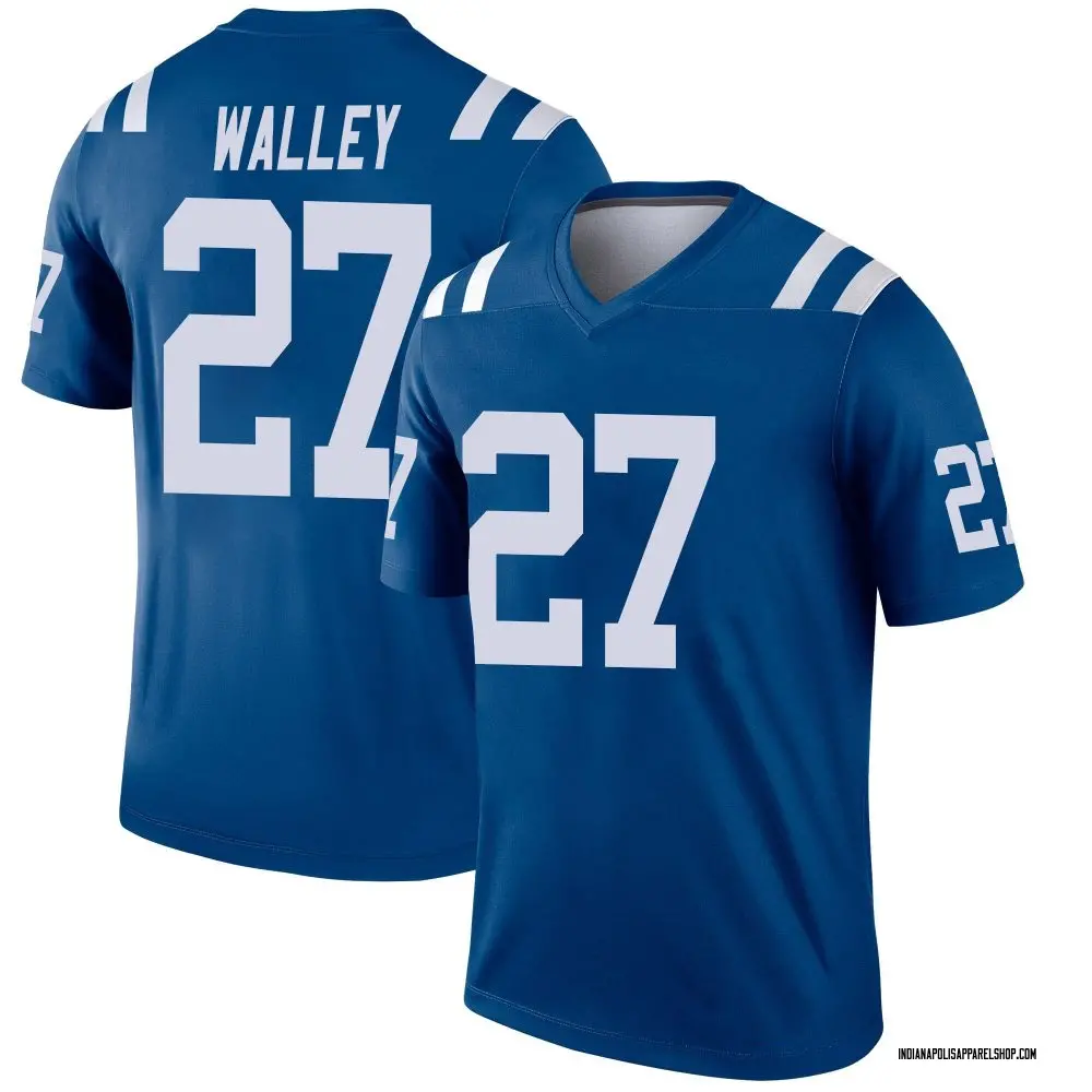 Indianapolis Colts Men's Justin Walley Legend Jersey - Royal