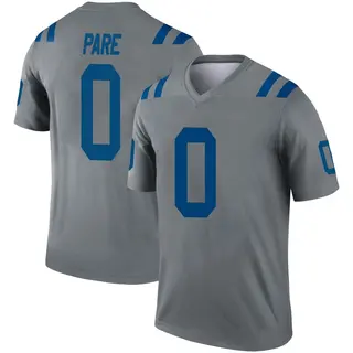 Indianapolis Colts Men's Lincoln Pare Legend Inverted Jersey - Gray