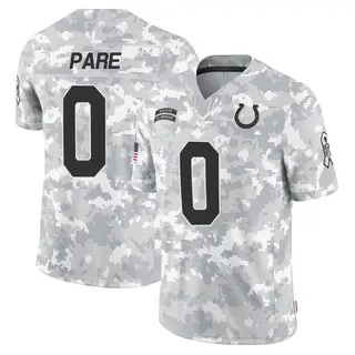 Indianapolis Colts Men's Lincoln Pare Limited 2024 Salute to Service Jersey - Arctic Camo