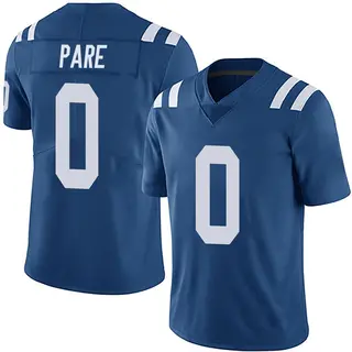 Indianapolis Colts Men's Lincoln Pare Limited Team Color Vapor Untouchable Jersey - Royal