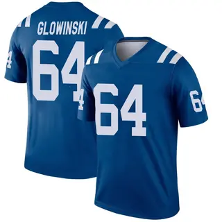 Indianapolis Colts Men's Mark Glowinski Legend Jersey - Royal