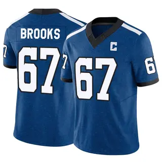 Indianapolis Colts Men's Mason Brooks Limited Indiana Nights Alternate Vapor F.U.S.E. Jersey - Royal