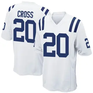 Indianapolis Colts Men's Nick Cross Game Jersey - White