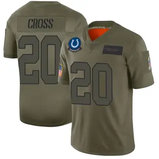 Indianapolis Colts Men's Nick Cross Limited 2019 Salute to Service Jersey - Camo