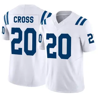 Indianapolis Colts Men's Nick Cross Limited Vapor F.U.S.E. Jersey - White