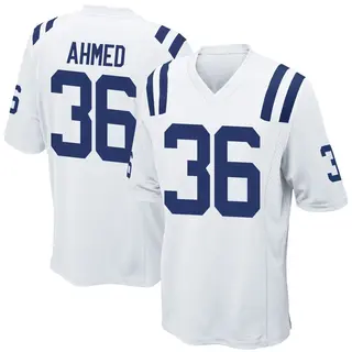 Indianapolis Colts Men's Salvon Ahmed Game Jersey - White