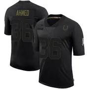 Indianapolis Colts Men's Salvon Ahmed Limited 2020 Salute To Service Jersey - Black