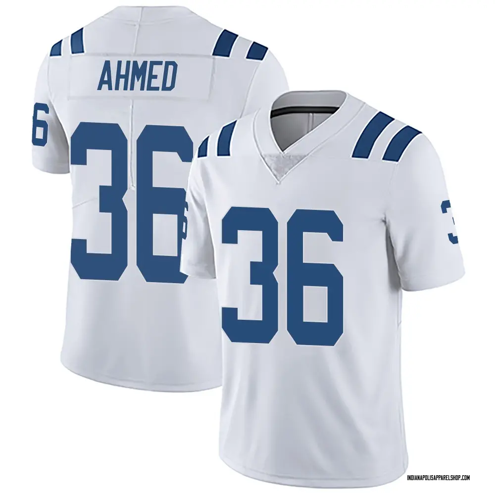 Indianapolis Colts Men's Salvon Ahmed Limited Vapor Untouchable Jersey - White