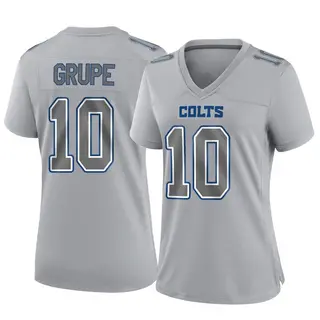 Indianapolis Colts Women's Blake Grupe Game Atmosphere Fashion Jersey - Gray