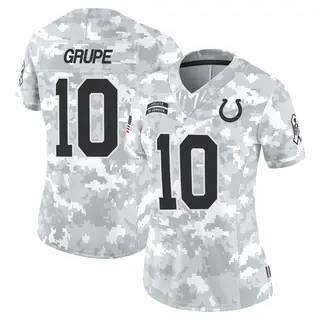 Indianapolis Colts Women's Blake Grupe Limited 2024 Salute to Service Jersey - Arctic Camo