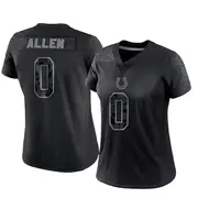 Indianapolis Colts Women's CJ Allen Limited Reflective Jersey - Black