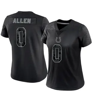 Indianapolis Colts Women's CJ Allen Limited Reflective Jersey - Black
