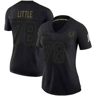 Indianapolis Colts Women's Desmond Little Limited 2020 Salute To Service Jersey - Black