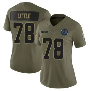 Indianapolis Colts Women's Desmond Little Limited Sr. 2025 Salute to Service Jersey - Olive