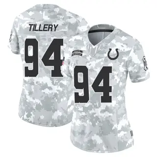 Indianapolis Colts Women's Jerry Tillery Limited 2024 Salute to Service Jersey - Arctic Camo