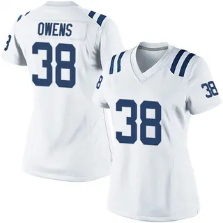 Indianapolis Colts Women's Jonathan Owens Game Jersey - White