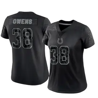 Indianapolis Colts Women's Jonathan Owens Limited Reflective Jersey - Black