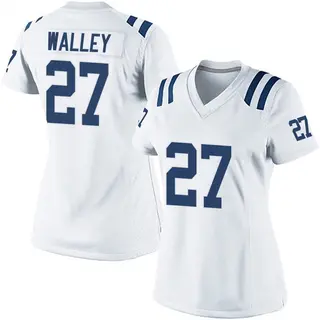 Indianapolis Colts Women's Justin Walley Game Jersey - White