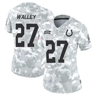 Indianapolis Colts Women's Justin Walley Limited 2024 Salute to Service Jersey - Arctic Camo