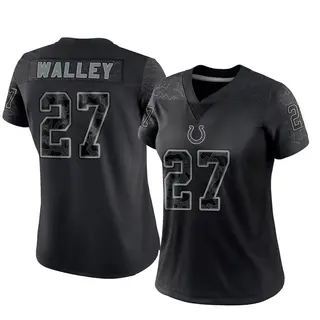 Indianapolis Colts Women's Justin Walley Limited Reflective Jersey - Black