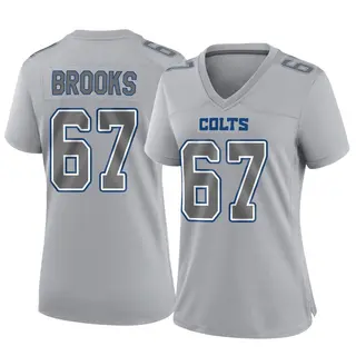 Indianapolis Colts Women's Mason Brooks Game Atmosphere Fashion Jersey - Gray