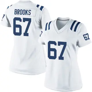 Indianapolis Colts Women's Mason Brooks Game Jersey - White