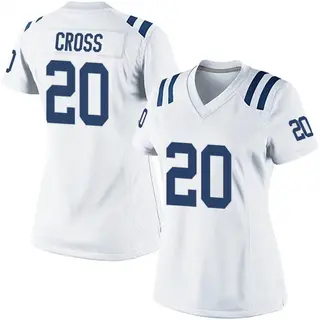 Indianapolis Colts Women's Nick Cross Game Jersey - White