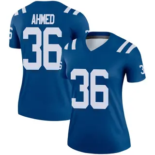 Indianapolis Colts Women's Salvon Ahmed Legend Jersey - Royal