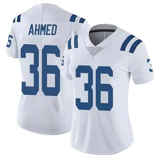Indianapolis Colts Women's Salvon Ahmed Limited Vapor Untouchable Jersey - White