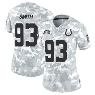 Indianapolis Colts Women's Tim Smith Limited 2024 Salute to Service Jersey - Arctic Camo