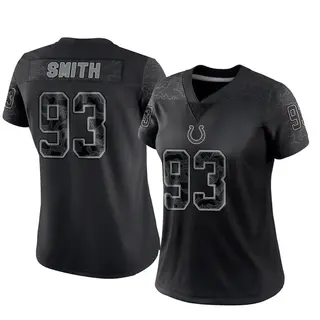 Indianapolis Colts Women's Tim Smith Limited Reflective Jersey - Black