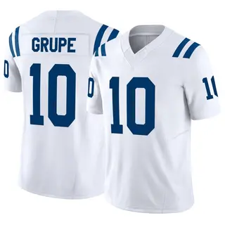 Indianapolis Colts Youth Blake Grupe Limited Vapor F.U.S.E. Jersey - White