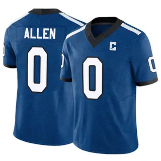 Indianapolis Colts Youth CJ Allen Limited Indiana Nights Alternate Vapor F.U.S.E. Jersey - Royal
