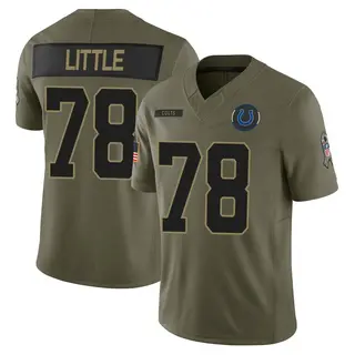 Indianapolis Colts Youth Desmond Little Limited Sr. 2025 Salute to Service Jersey - Olive