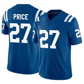 Indianapolis Colts Youth D'vonte Price Limited Vapor F.U.S.E. Jersey - Royal