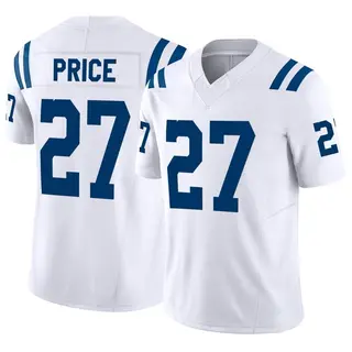 Indianapolis Colts Youth D'vonte Price Limited Vapor F.U.S.E. Jersey - White