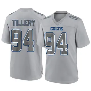 Indianapolis Colts Youth Jerry Tillery Game Atmosphere Fashion Jersey - Gray