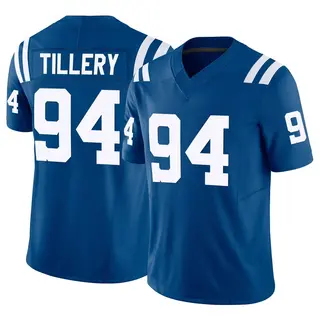 Indianapolis Colts Youth Jerry Tillery Limited Vapor F.U.S.E. Jersey - Royal
