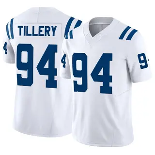 Indianapolis Colts Youth Jerry Tillery Limited Vapor F.U.S.E. Jersey - White